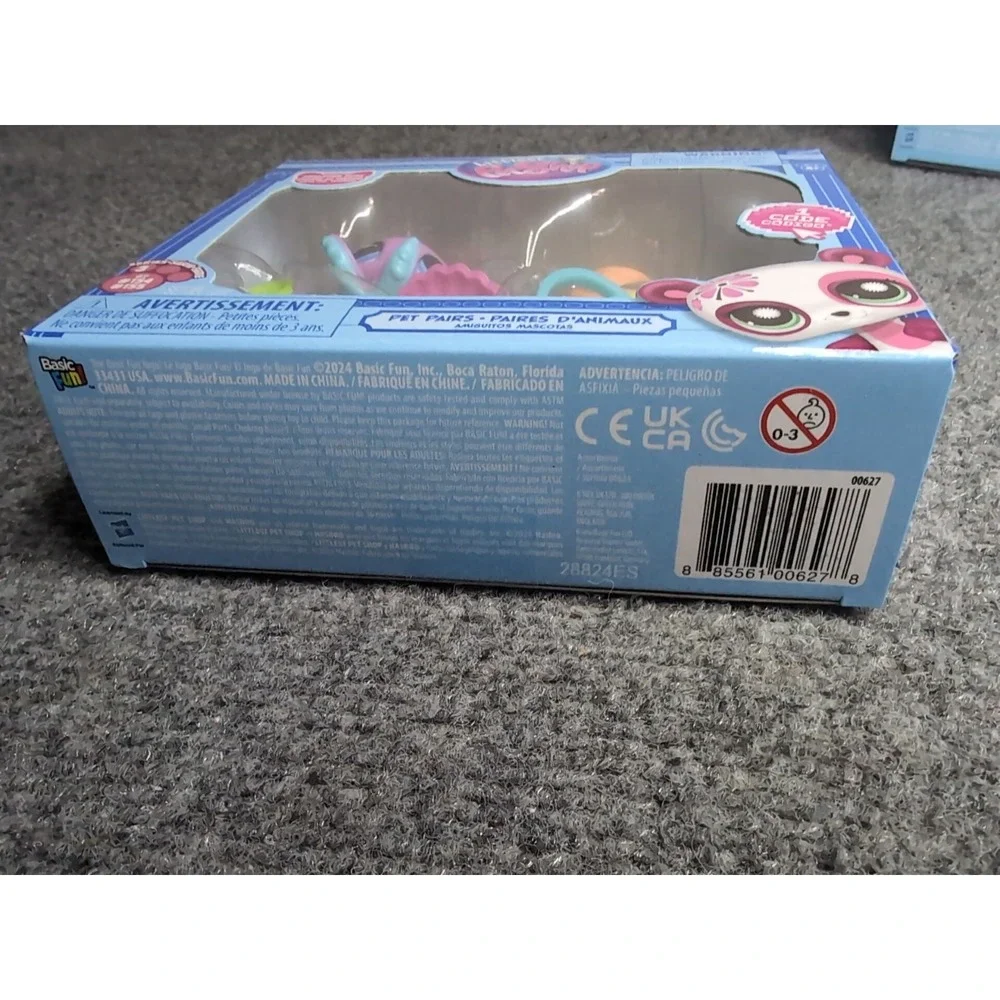 Littlest Pet Shop G7 Treasure Hunt Pet Pairs Series 3 #154 Octopus #155 Crab New